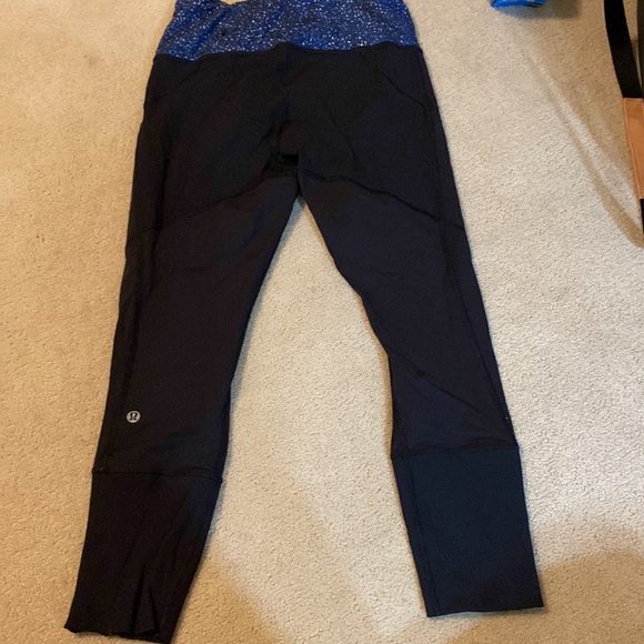 Lululemon leggigns 25" with zippers - Picture 2 of 4